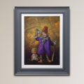 Canvas Print Grey Frame